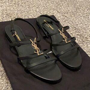 Authentic-YSL Sandals. 38